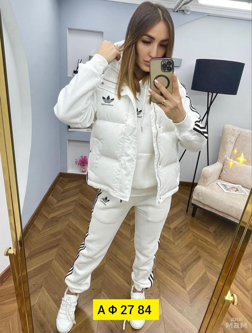 костюм тройка,костюм женский на флисе,спортивные костюм, ,костюм адидас