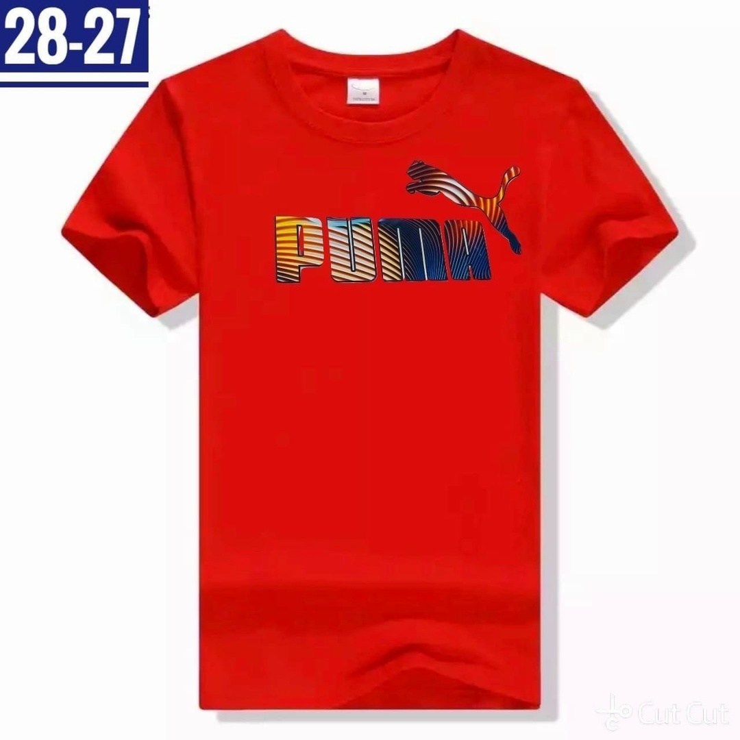 оранжевая футболка пума,футболка,футболка для мальчика,футболка детская,майка и футболка