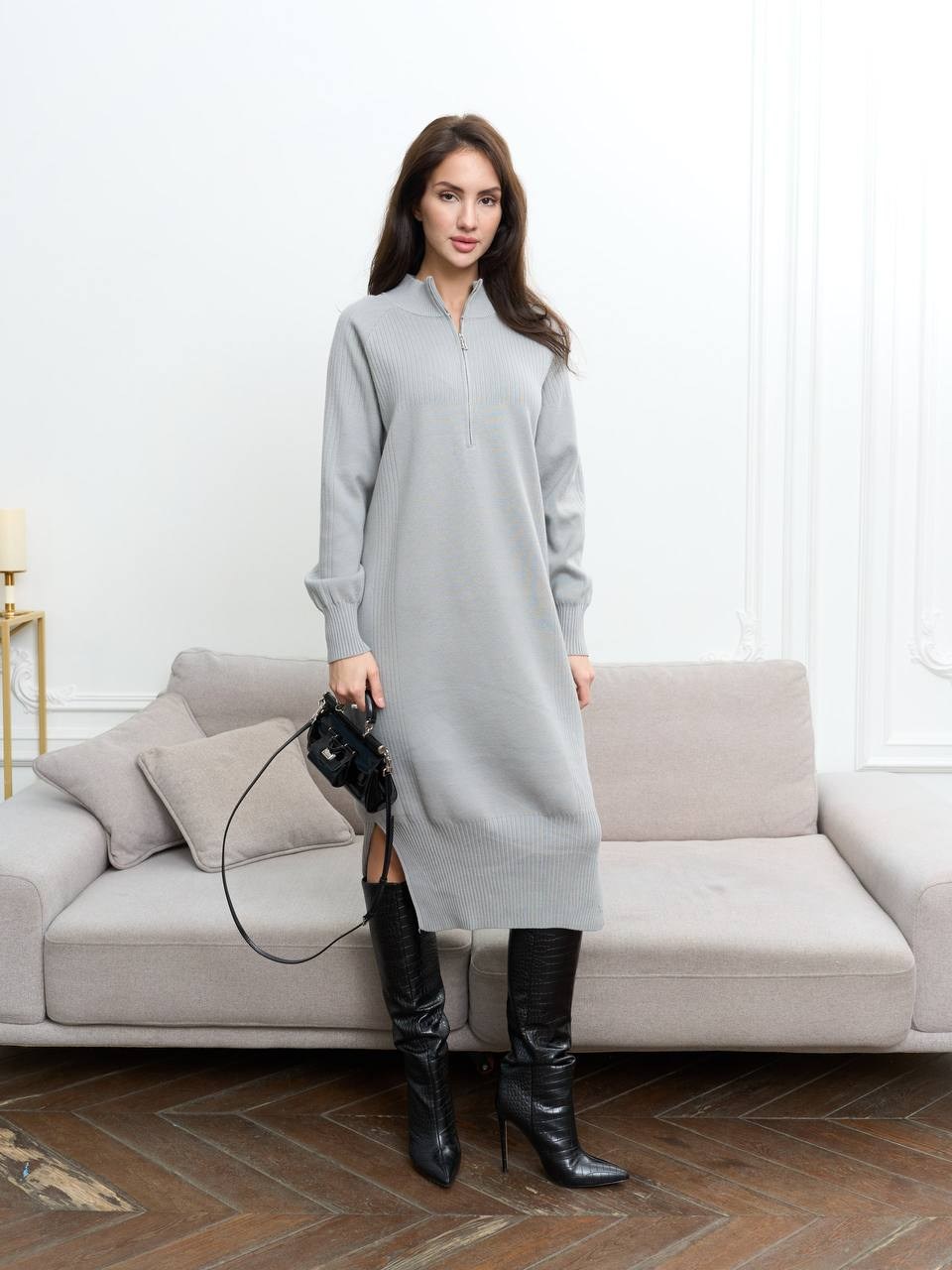 вязаное платье,трикотажное платье,платье вязаное женское,платье бордовое,теплое платье