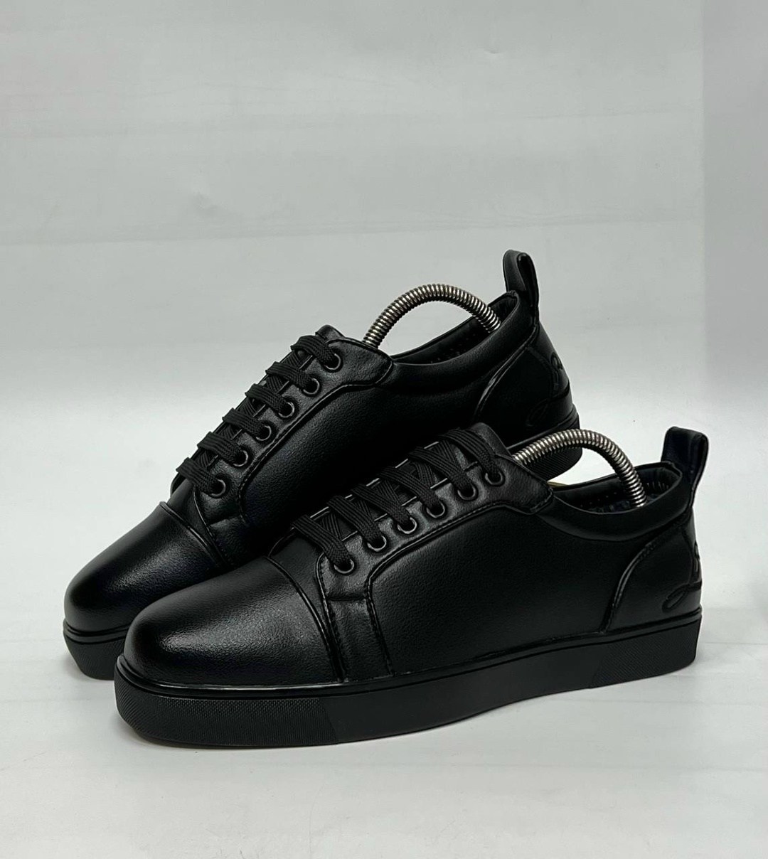 christian louboutin кеды мужские,,мужская ,черные кроссовки, спортивная