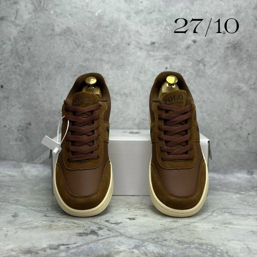 кроссовки polo ralph lauren,кроссовки polo,,коричневые кроссовки,повседневные кроссовки