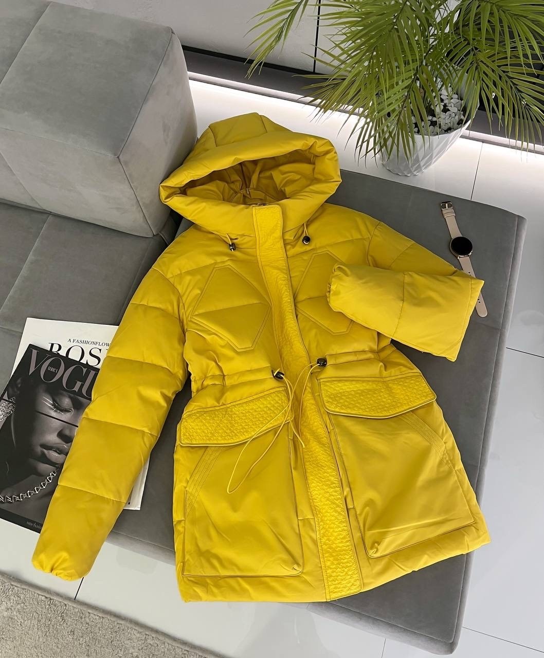 куртка женская жёлтая,теплая куртка,куртка модная,пуховик женский,куртка демисезонная