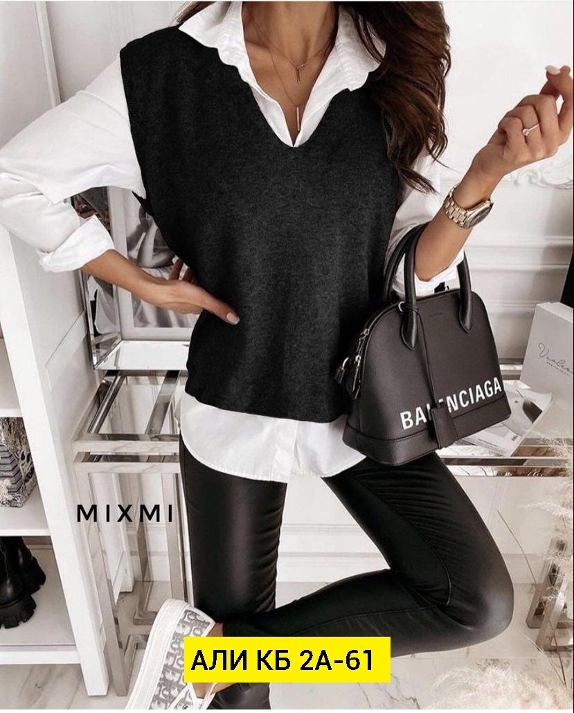 женская кофточка,женские жилеты,жилетка с рубашкой женская,вязаные жилеты,женский вязаный жилет