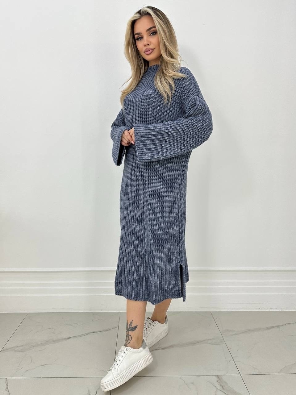 платье вязаное длинное,платье вязаное женское,вязаное теплое платье,вязаное платье,платье миди теплое вязаное