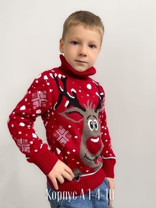 рождественские свитера,детский свитер,свитер детский с оленями,новогодний джемпер,свитера с оленями
