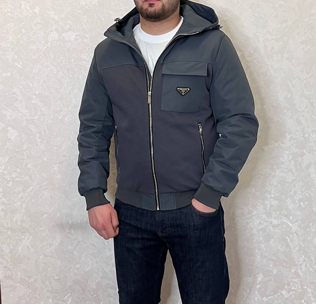мужская куртк,ветровка прада мужская,демисезонная куртка,куртка,куртка prada мужская