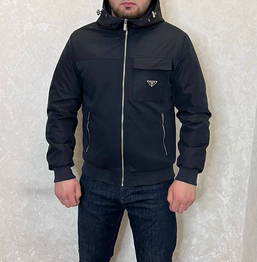 куртка prada мужская,куртка prada мужская черная,куртка prada,ветровка prada,мужская куртк