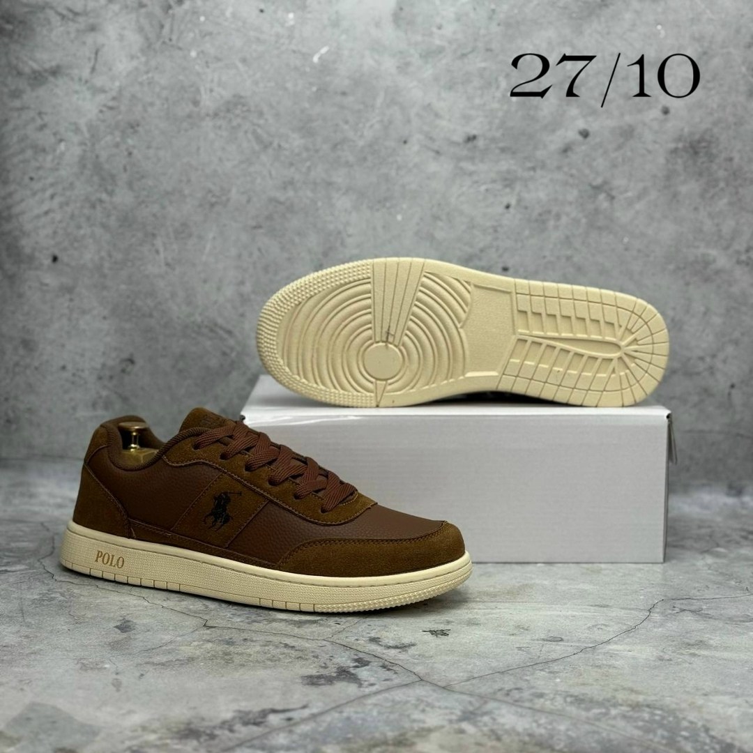 кроссовки polo ralph lauren,кроссовки polo,,коричневые кроссовки,повседневные кроссовки
