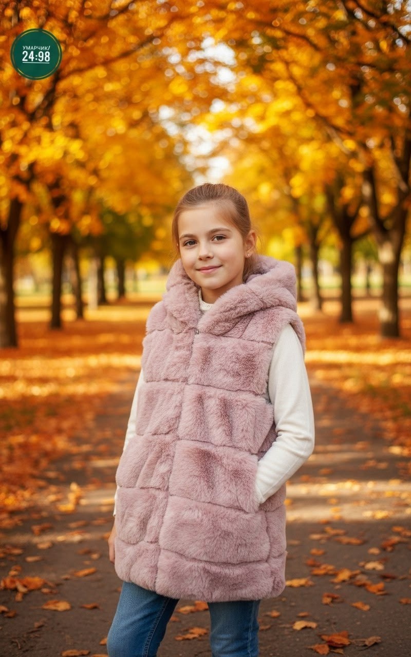 детские меховые жилеты,жилет детский меховой,жилет меховой,меховая жилетка,жилетка детская меховая