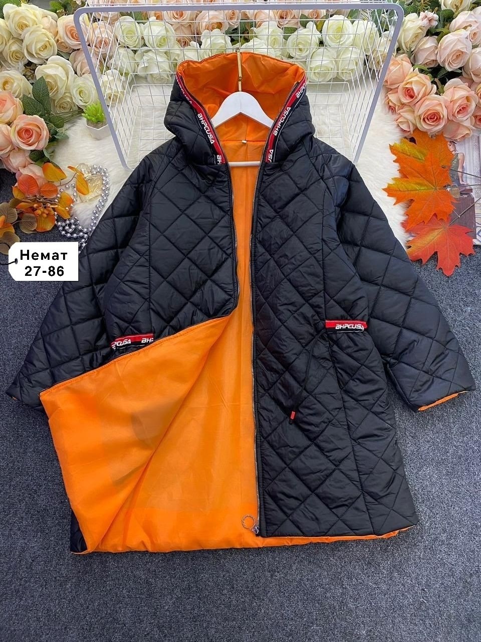 куртка женская двухсторонние,пальто на синтепоне,пальто из плащевки на синтепоне,удлиненная куртка,демисезонная куртка