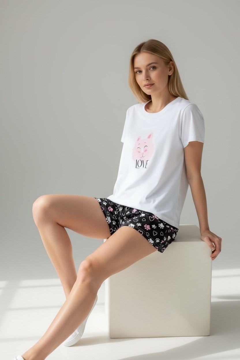 пижама женская,домашняя одежда пижама,пижама женская с шортам,домашний комплект пижамы женский,пижама стильная