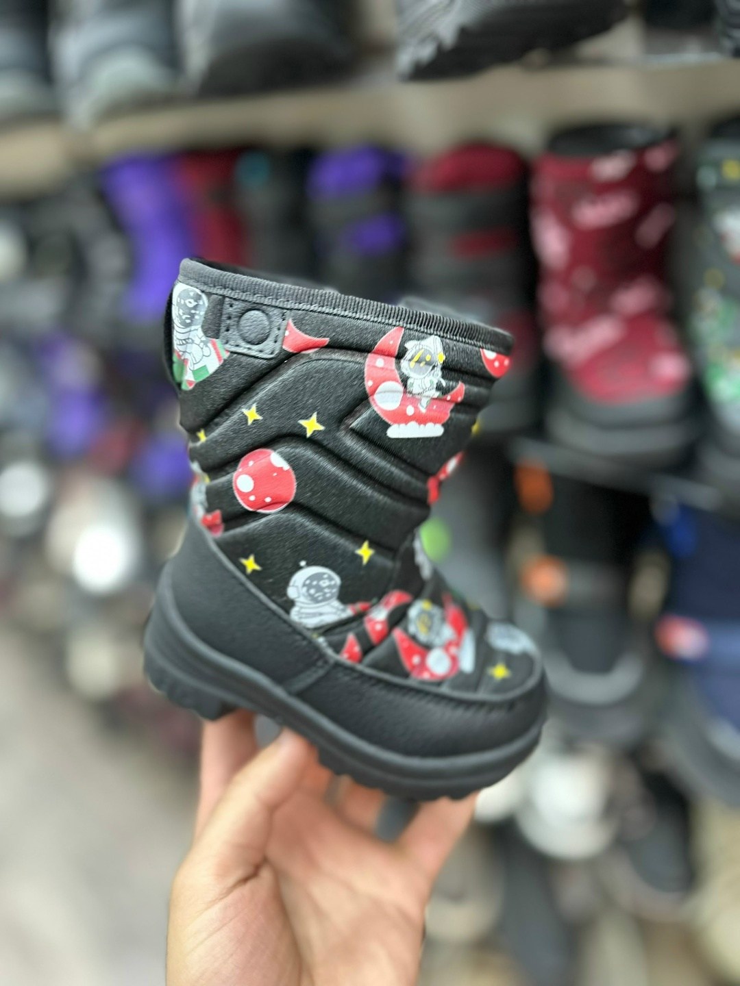 ,сапоги детские,сапоги зимние для мальчика,зимние детские сапоги nordman lumi на липучке темно-серые,детская