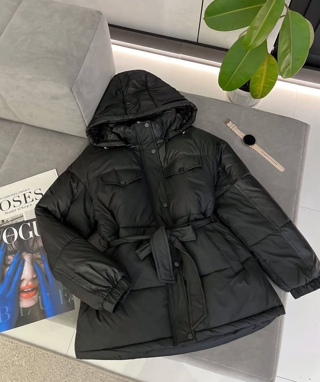 куртка женская,куртка оверсайз,женские пуховики,куртка с поясом,куртка пуховик женская