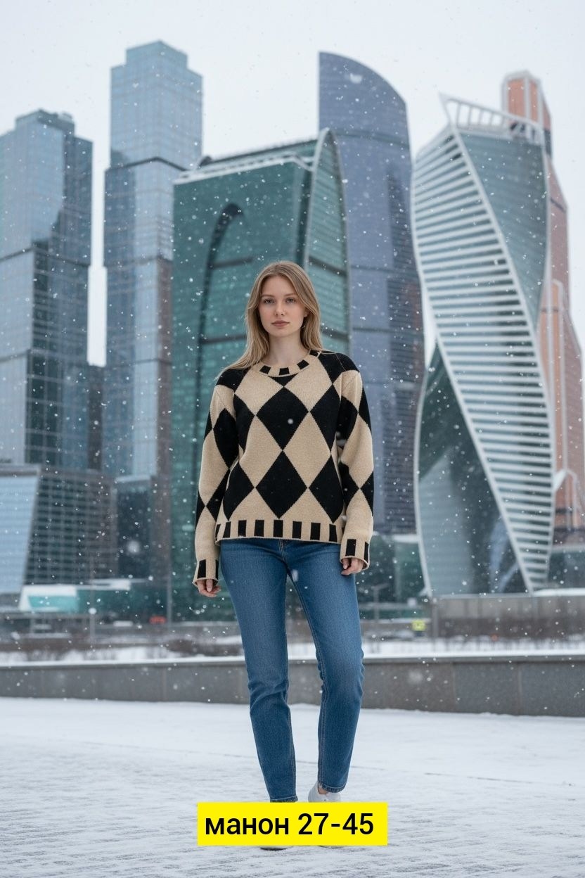 джемпер классический,джемпер,свитер пуловер,джемпера женские,джемпер с ромбами