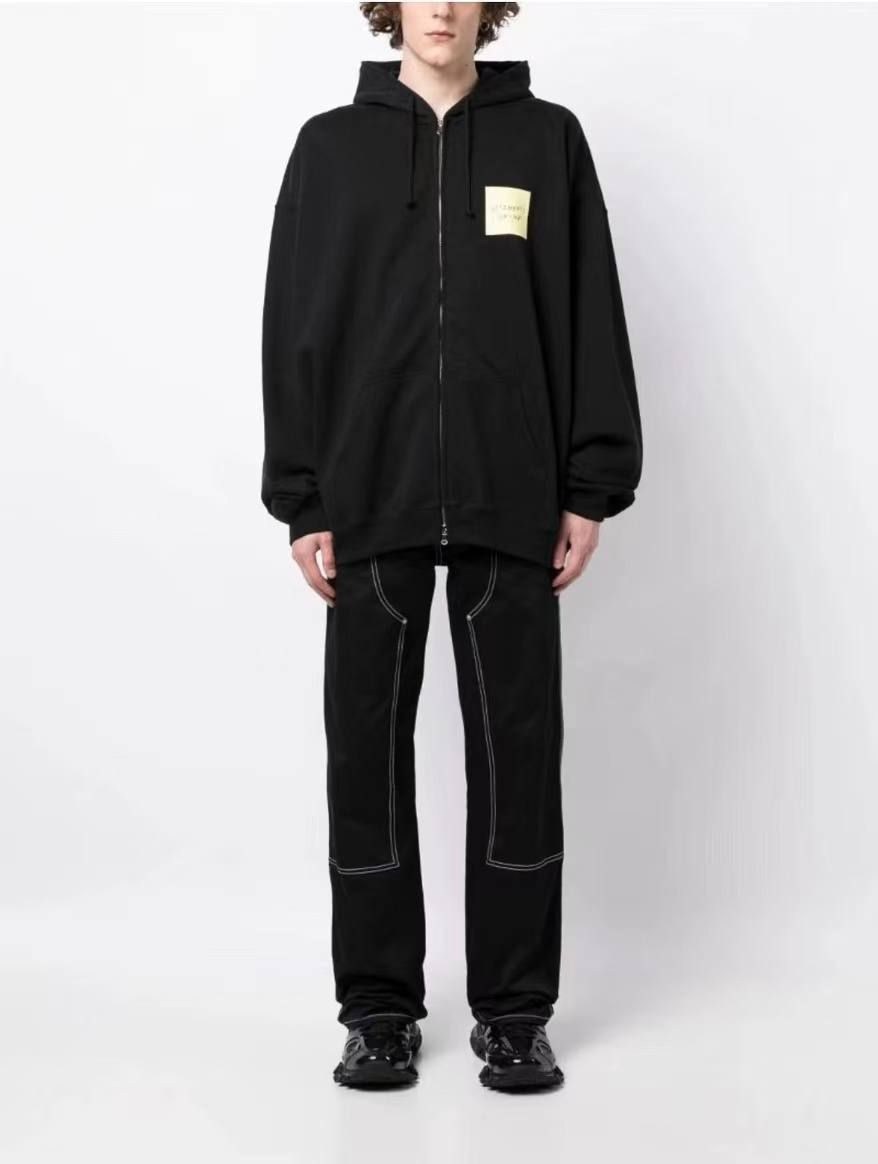 худи vetements total darkness,черное худи,одежда толстовка,толстовки