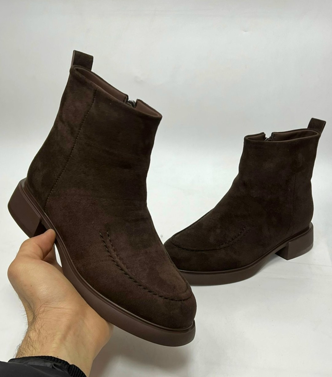 ,замшевые ботинки,женская ,женские ботинки,замшевые полусапожки