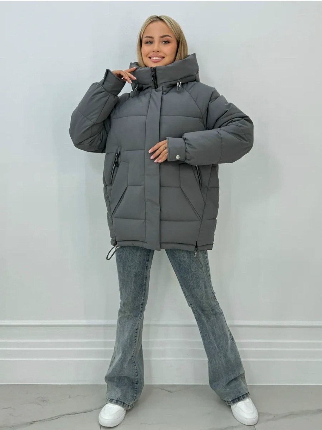 куртка женская,куртка зимняя короткая с капюшоном оверсайз,куртка зимняя оверсайз с капюшоном,куртка теплая,куртка зимняя теплая женская