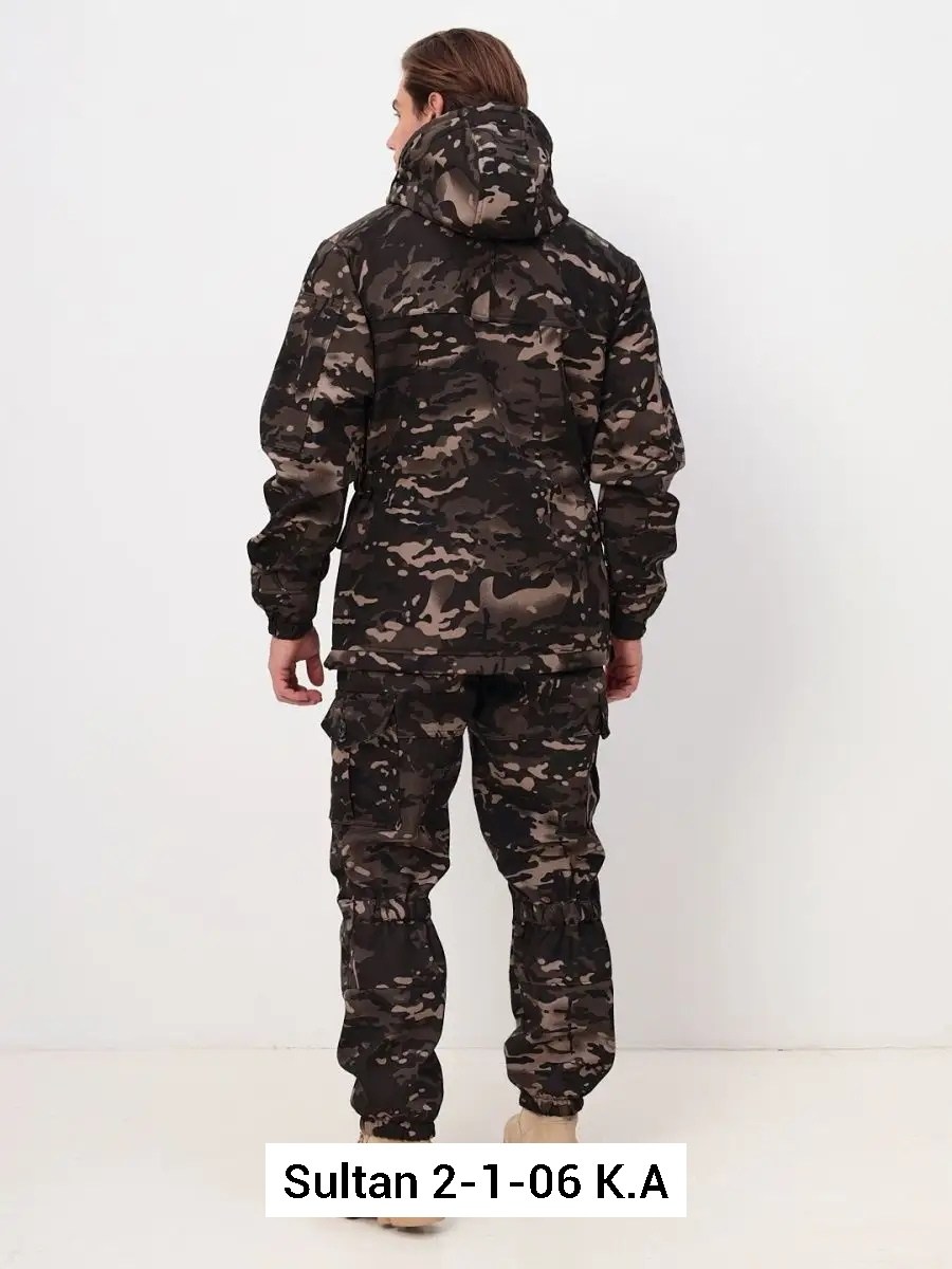 костюм ровер куртка/брюки цвет кмф мультикам черный ткань полофлис,костюм демисезонный,камуфляжные костюмы,костюм демисезонный для охоты,камуфляжный демисезонный костюм