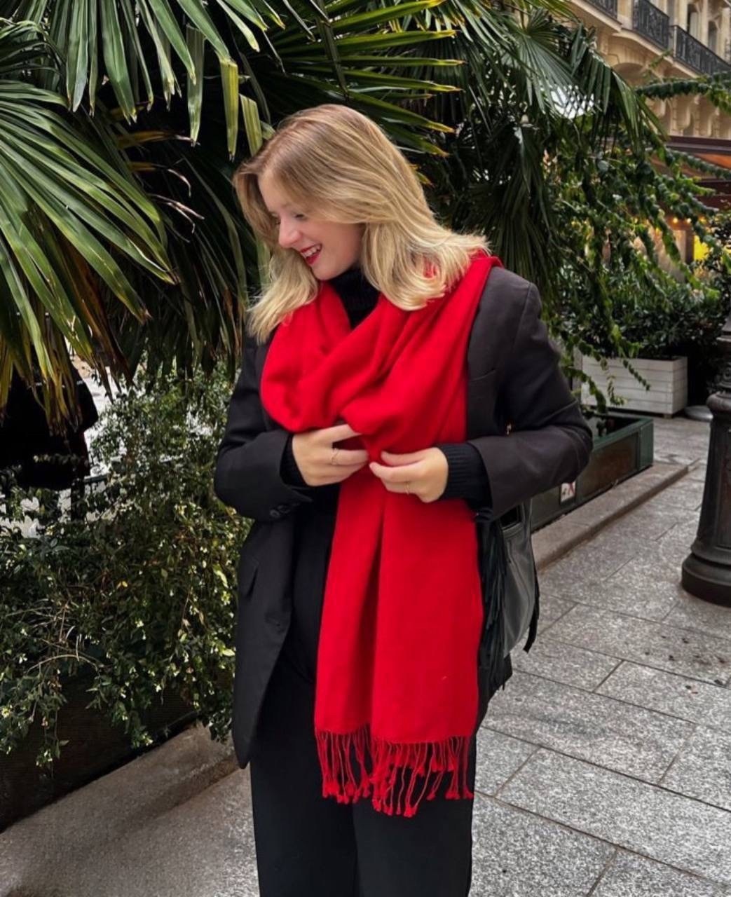 модные образы,женский теплый шарф,модные шарфы,стиль и мода