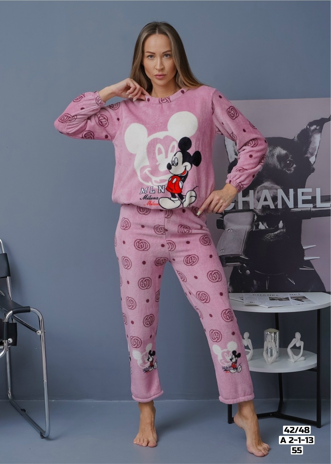 махровая пижама,пижама женская,теплая пижама,пижама женская теплая,пижама со штанами теплая плюшевая