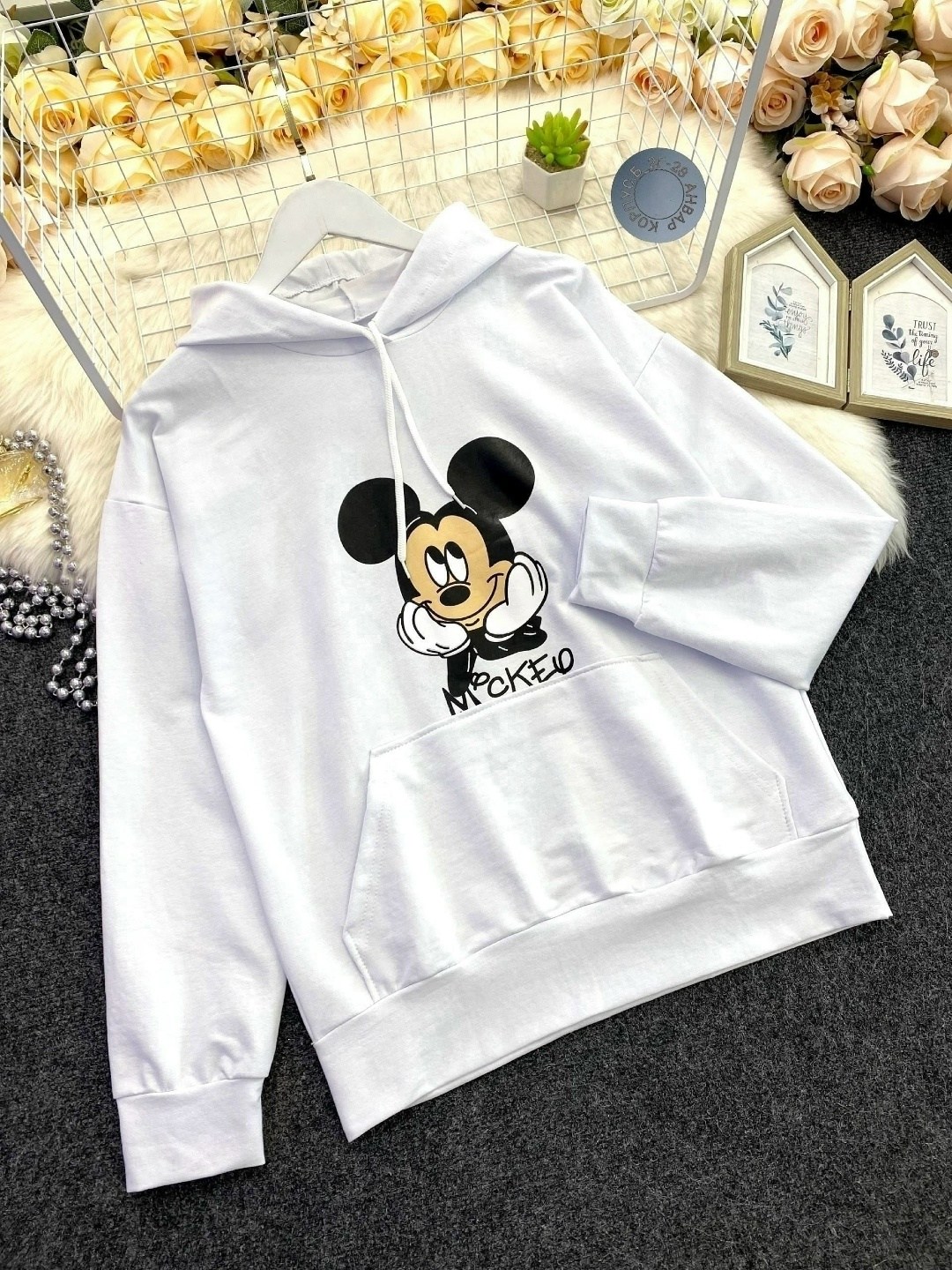 толстовки женская,свитшот с микки маусом женский,толстовки кофта,свитшот дисней,свитшот с микки маусом