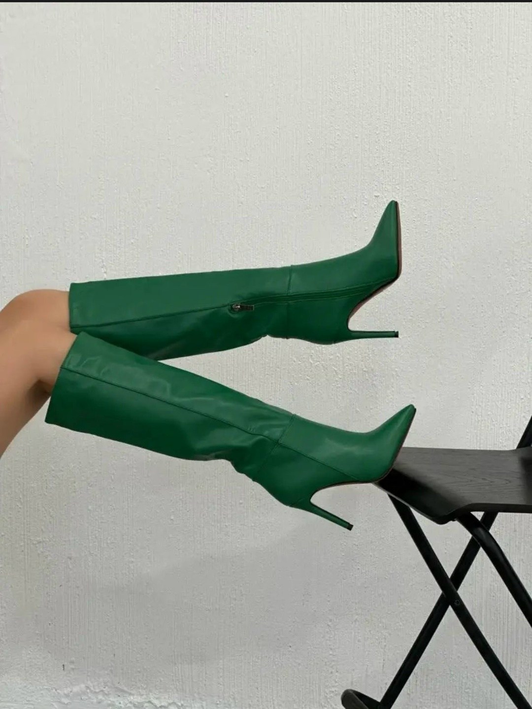 женские сапоги,высокие сапоги,сапоги зеленые,сапоги демисезонные женские,модные сапоги