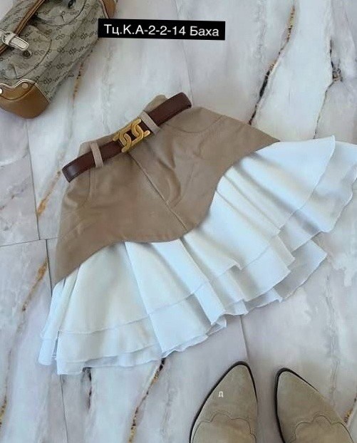 юбка с оборками,юбка модная,юбка,женская юбка,юбка с рюшами