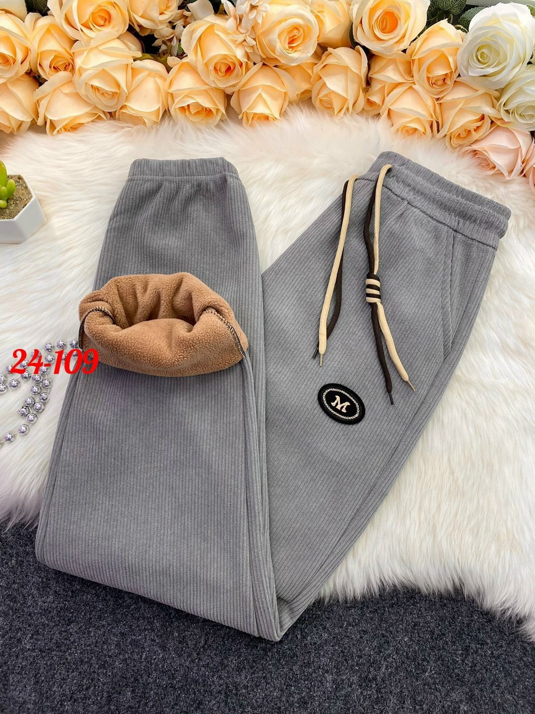 штаны вельвет,штаны с мех,штаны женские,теплые штаны,повседневные брюки