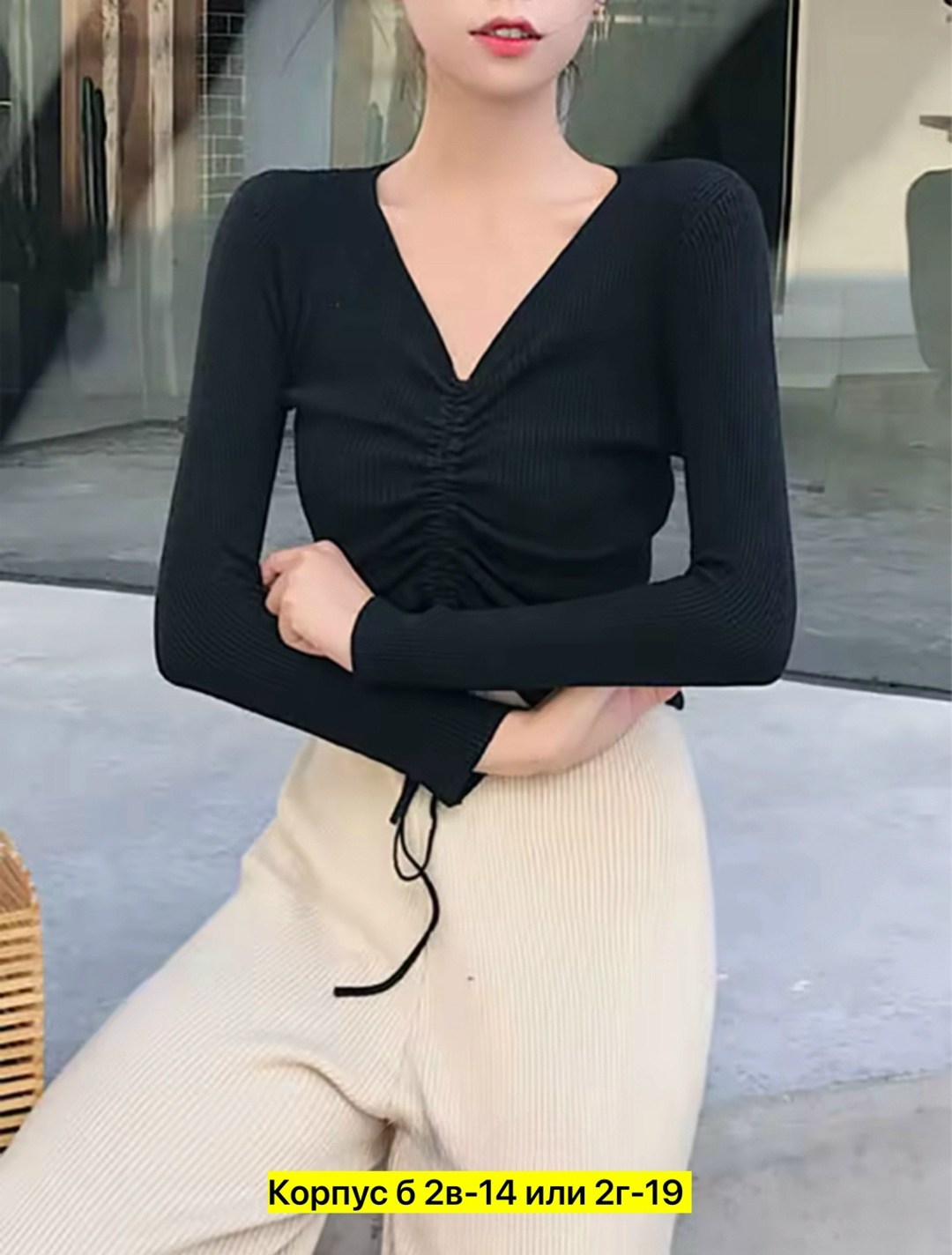 женский трикотажный свитер с v образным вырезом,кофта женская,свитер с v образным вырезом,женский трикотажный пуловер,женский пуловер