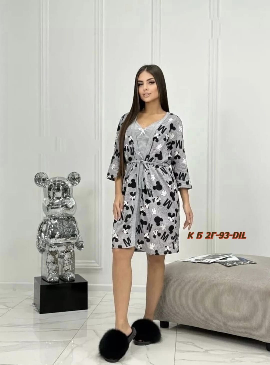 женский халат,пеньюар домашний комплект,халат с сорочкой комплект домашний,пеньюары женские,пижама и халат