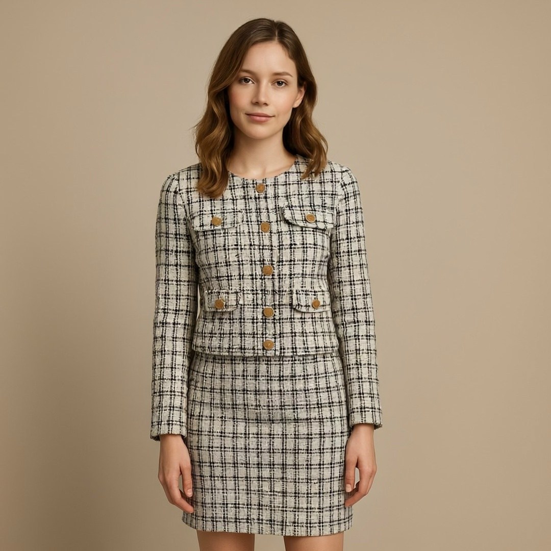 твидовый костюм,твидовый жакет с платьем,жакет,модели юбки,костюм с юбкой твидовый