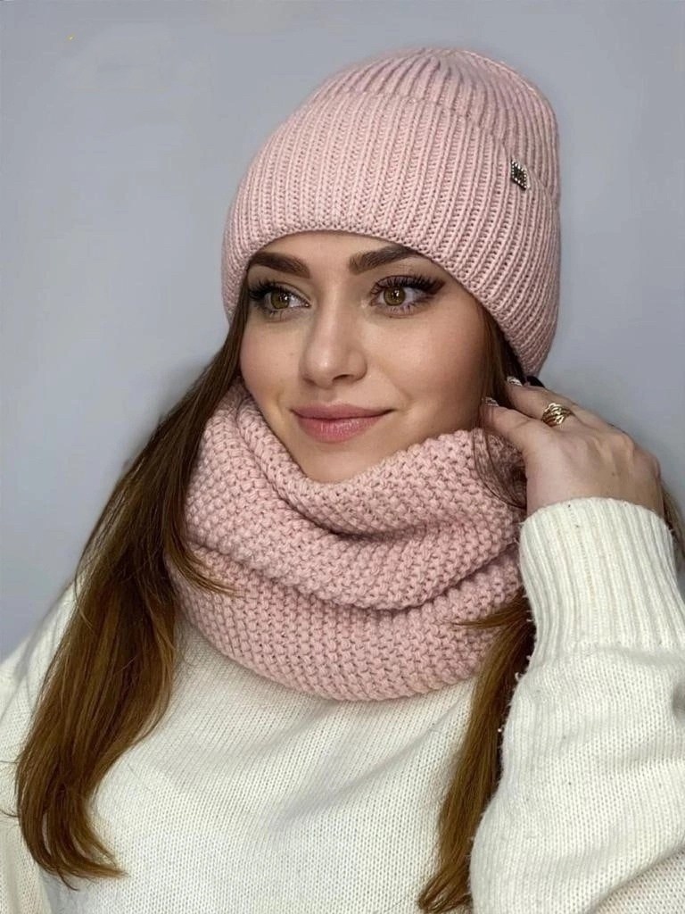 комплект шапка снуд,комплект шапка и снуд женская,зимняя комплект шапка и снуд женская,шапка женская зимняя со снудом комплект,шапка и снуд