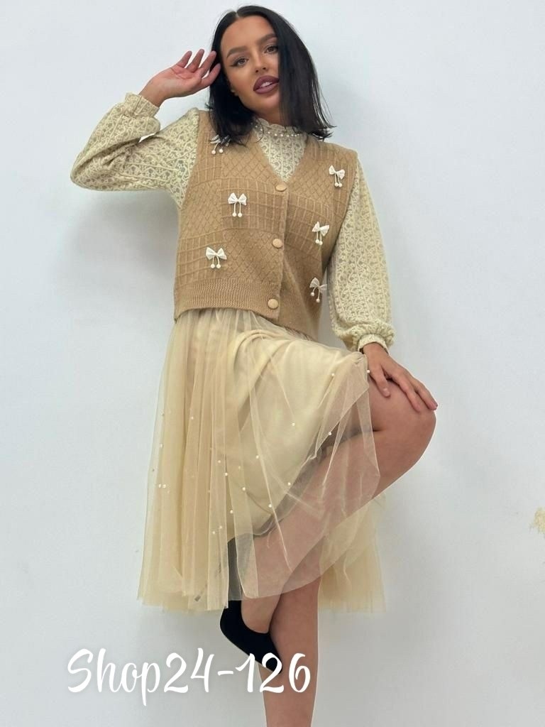 платье жилетка,нарядная юбка,классический жилет,жилетка