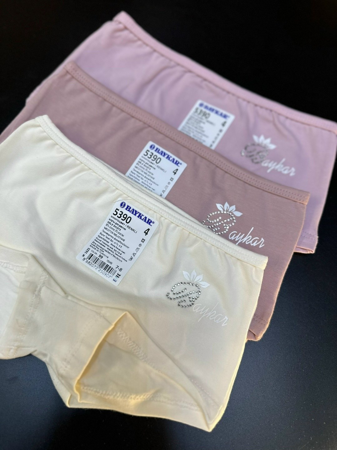 трусы для девочек baykar,комплект трусов baykar для девочек,трусы для девочек,трусы для девочек белые,нижнее белье baykar