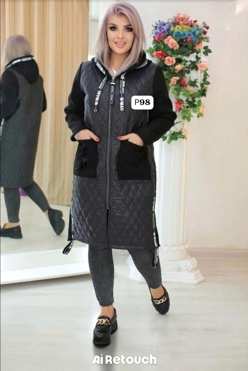 удлиненная куртка,стильное пальто,куртка женская демисезонная,стильная куртка,куртка комбинированная