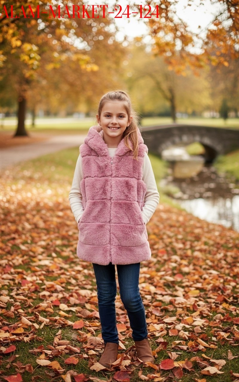 жилет детский меховой,детские меховые жилеты,меховая жилетка для девочки,жилетка детская меховая,меховая жилет