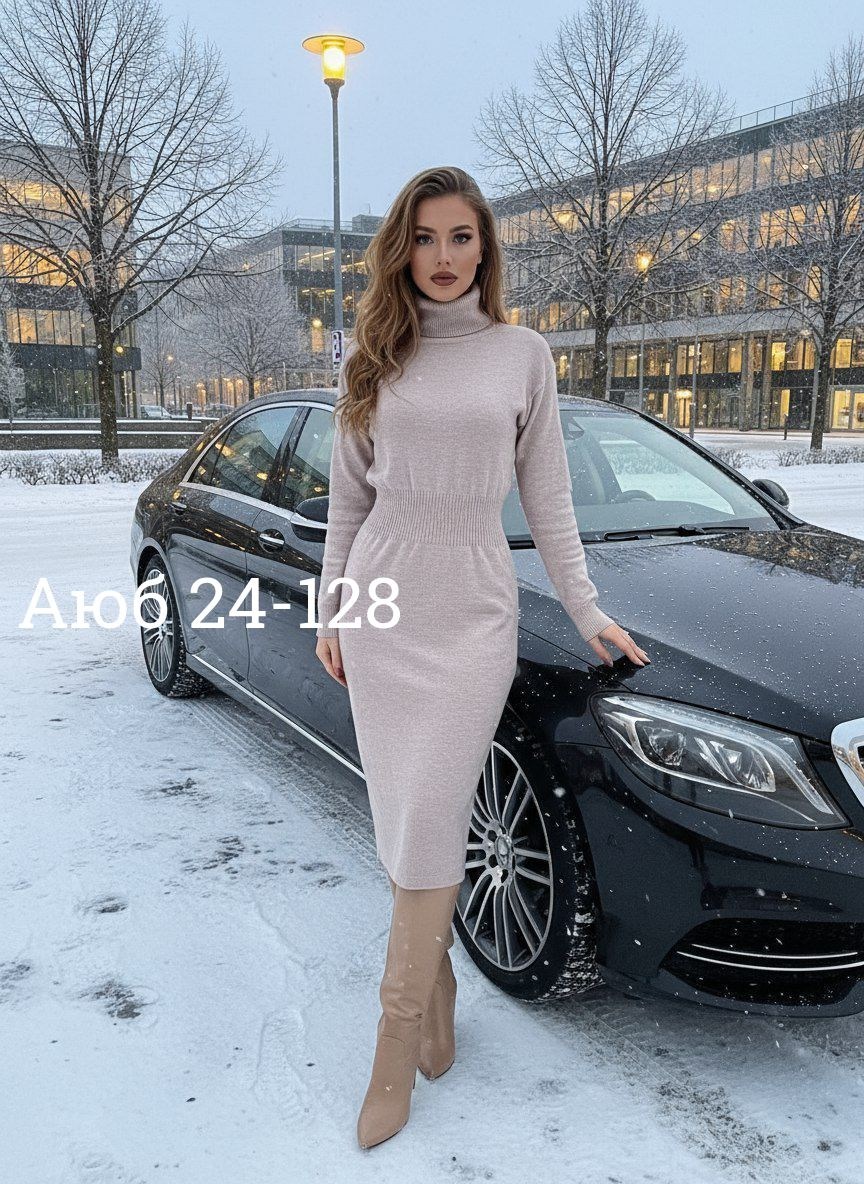 платье женская,трикотажное платье,платье вязаное,платье теплое,платье лапша