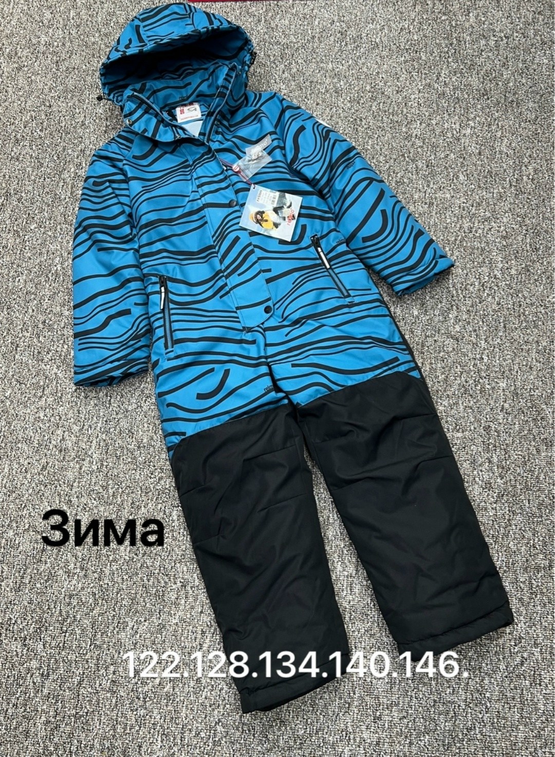 комбинезон зимний для девочки 128-134,комбинезон крокид зима,комбинезон утепленный sela,демисезонный комбинезон,комбинезон утепленный
