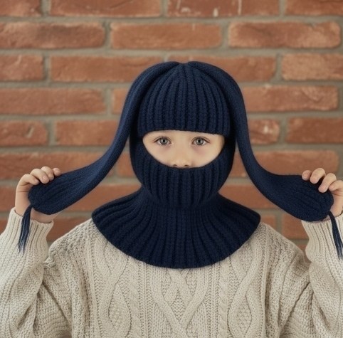 балаклава вязаная,балаклава вязанная,зеленая балаклава с ушами,шапка балаклава,балаклава вязаная с ушками