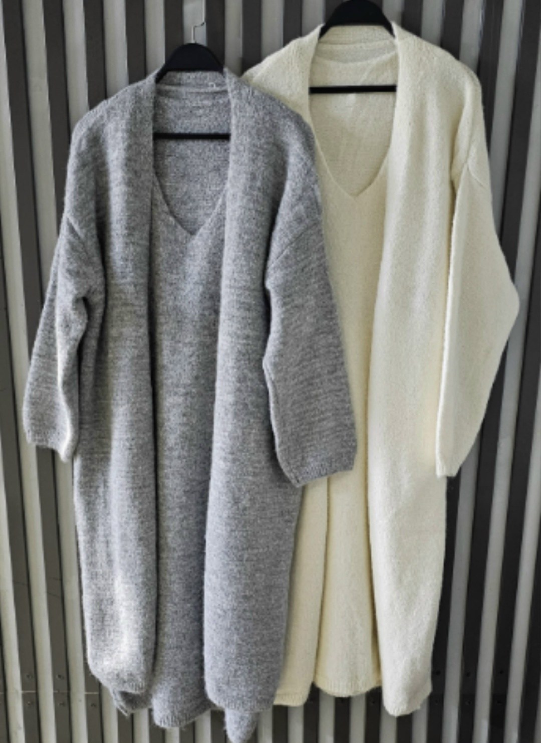 вязаные платья,трикотажные костюмы,костюм с кардиганом,модные кардиганы,кардиган оверсайз