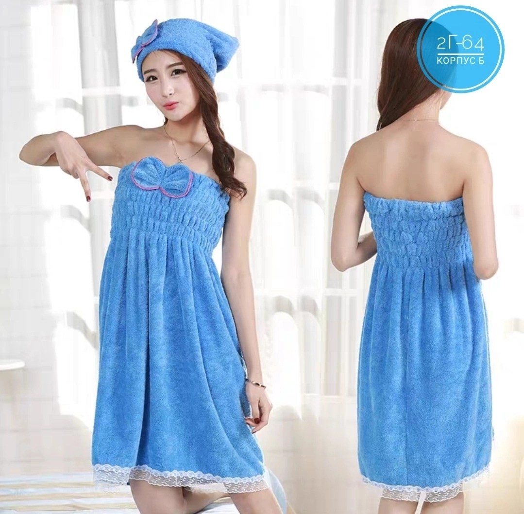 полотенце халат,полотенце женское,банное полотенце на липучке для женщин,банное полотенце из микрофибры,полотенце халат женский