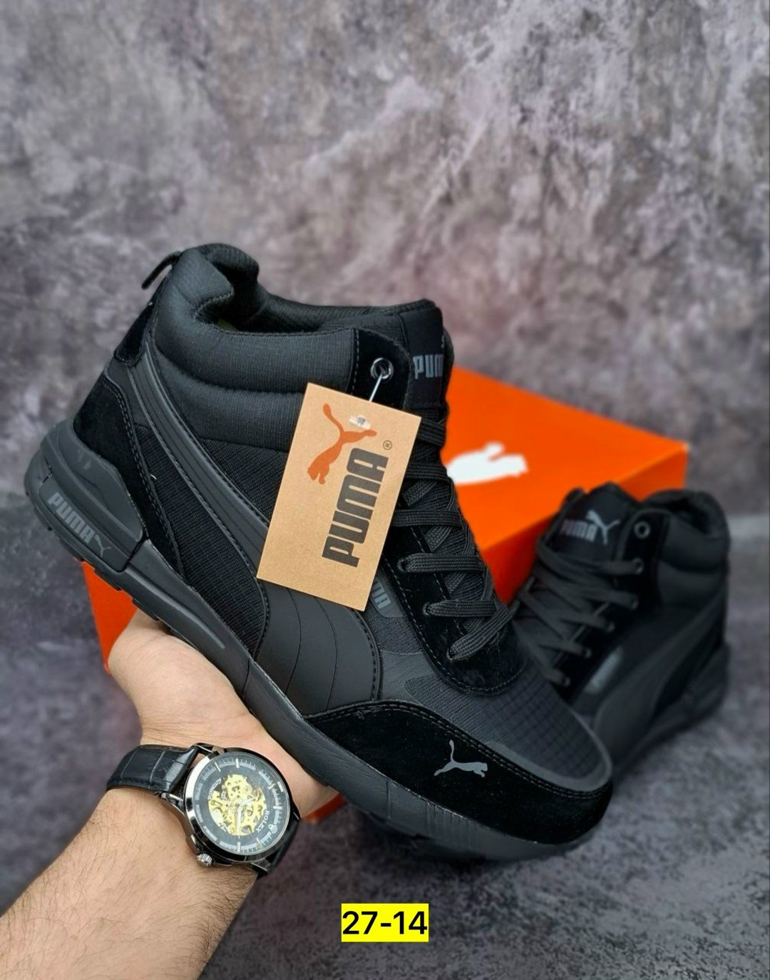 зимние кроссовки пума мужские,зимние кожаные кроссовки мужские пума,кроссовки мужские puma,кроссовки зимние puma,кроссовки пума мужские