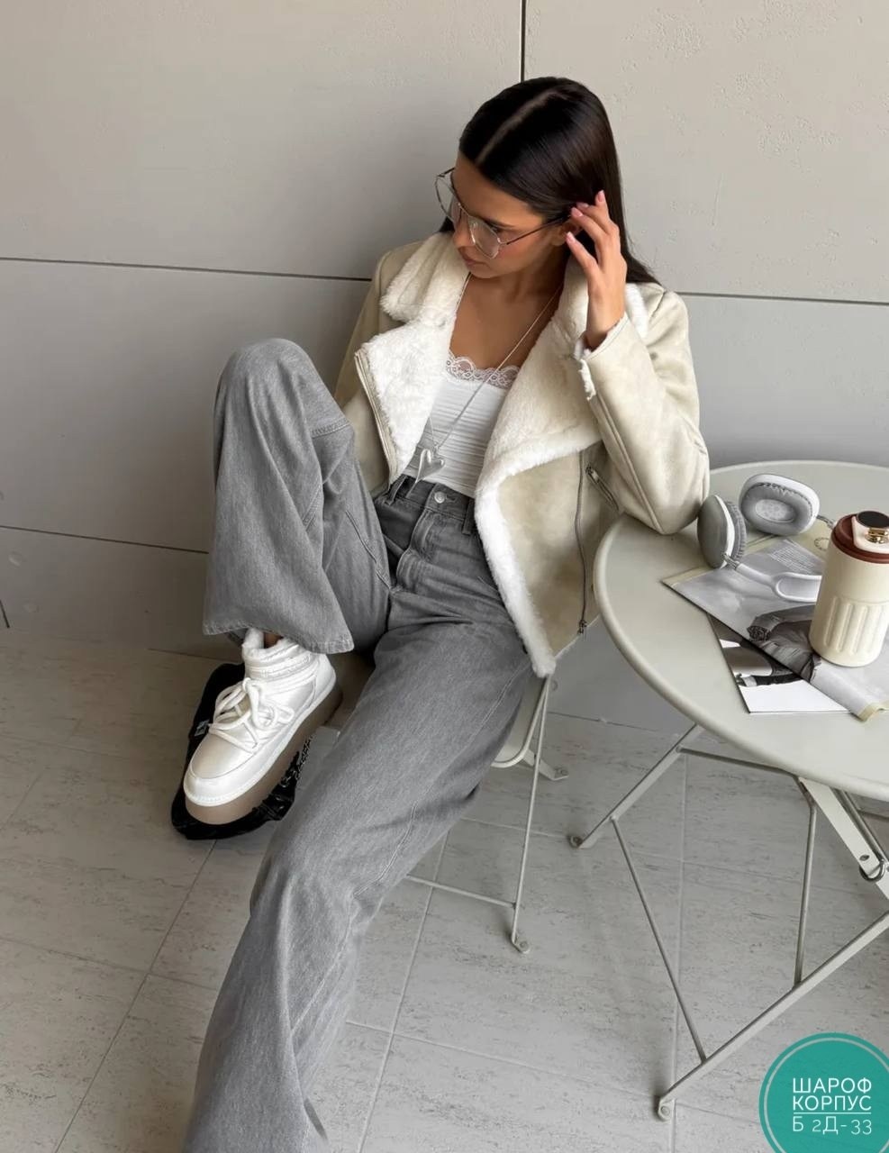 дубленка женская,стильная дубленка,дубленка зимняя,короткая дубленка,белая дубленка