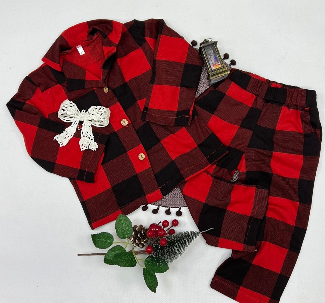пижама в клетку,клетчатая пижама,комплект пижама,пижама в клетку детская,пижамы новогодние