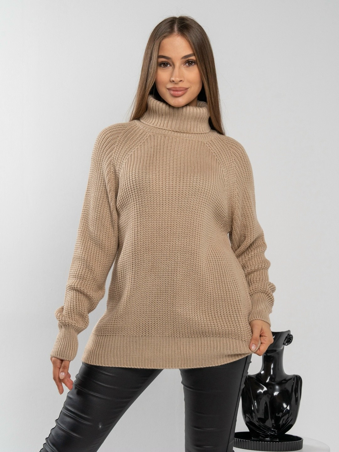 свитер удлиненная,свитер,вязаные свитера женские,свитера женские,свитер с горлом