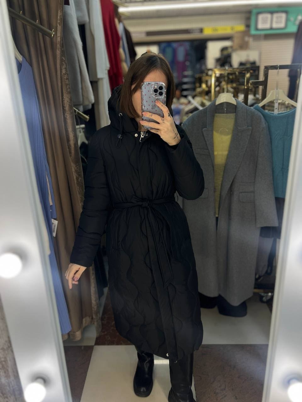 пуховик пальто,удлиненная куртка,пальто стеганое с капюшоном,пальто женское стеганое,зимнее стеганое пальто