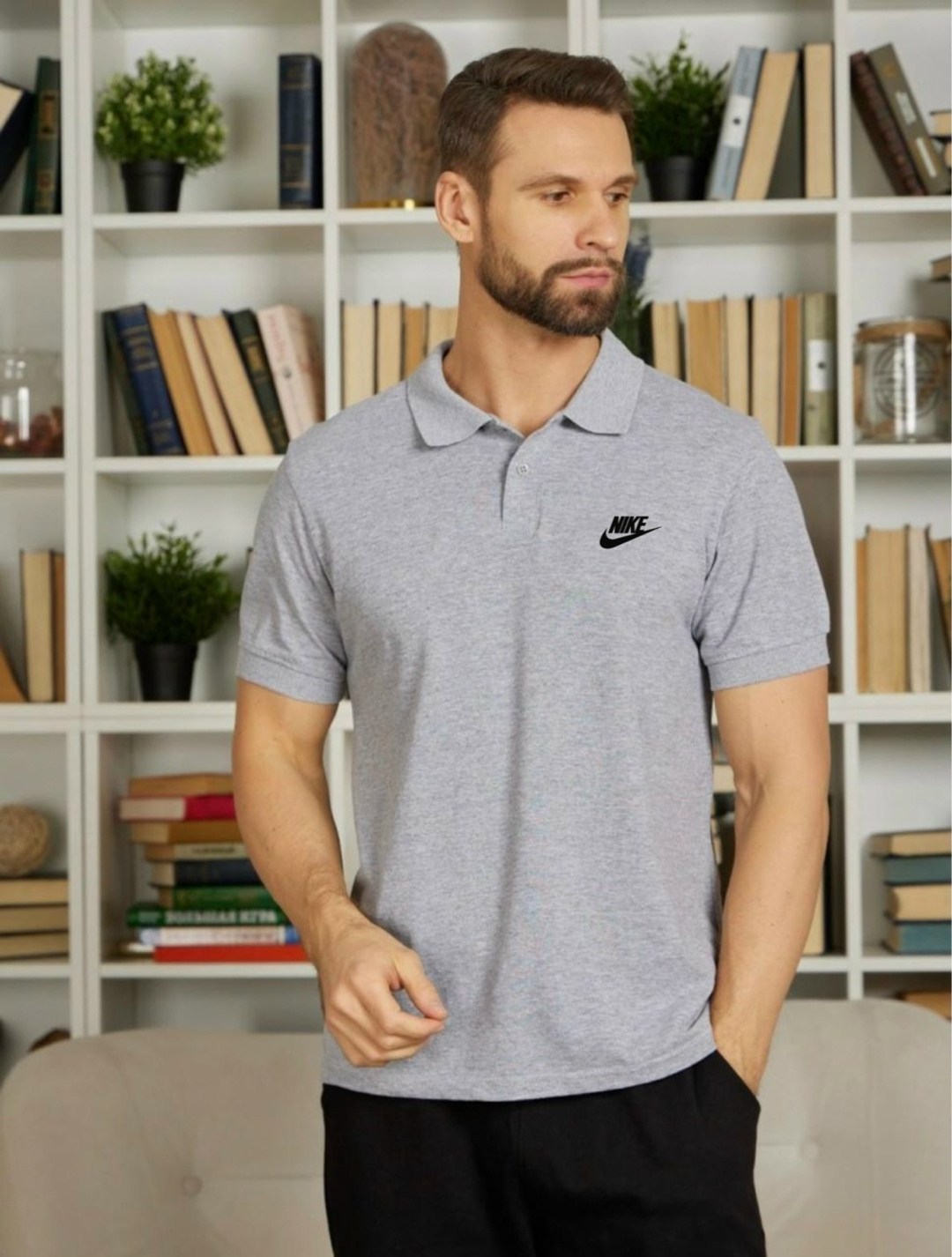 поло найк белое,футболка поло мужская,поло nike,футболки для мужчин,белая футболка поло