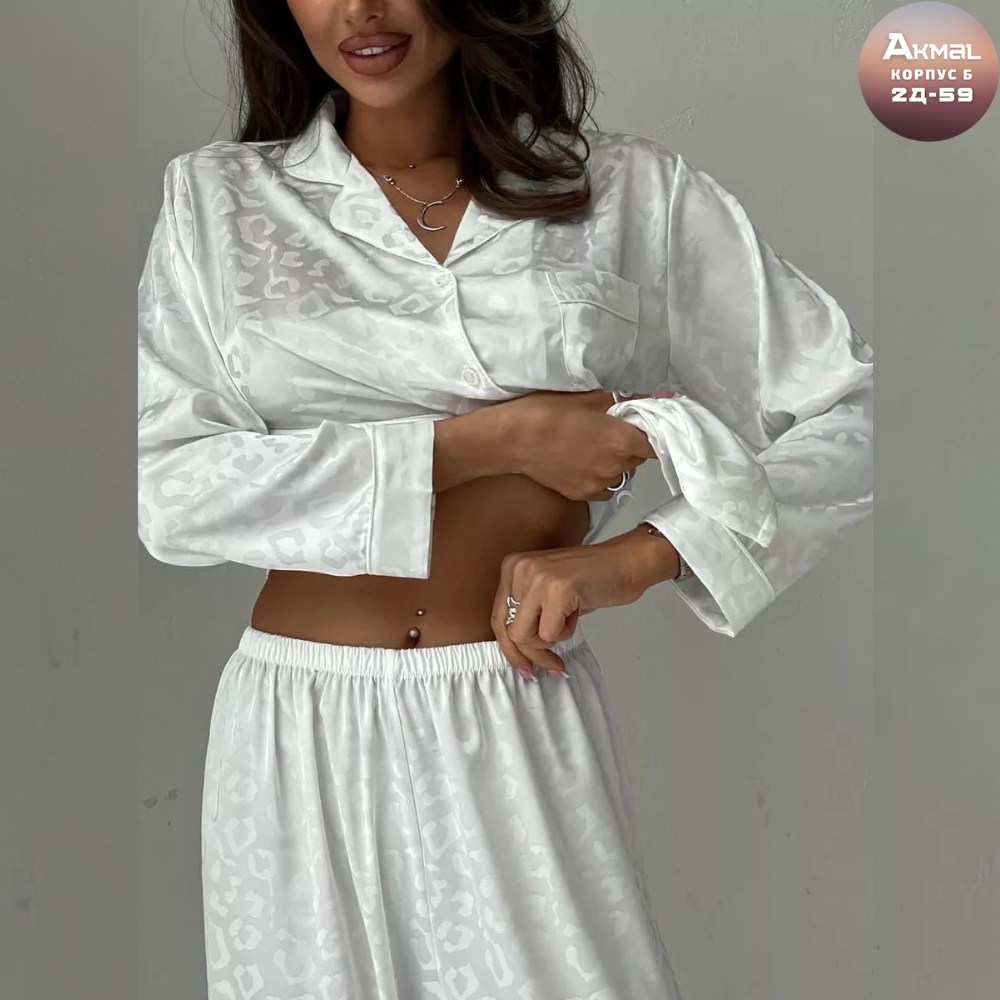 комплект женской пижамы,пижама женская,пижама атлас,пижама тройка женская,шелковая пижама женская со штанами