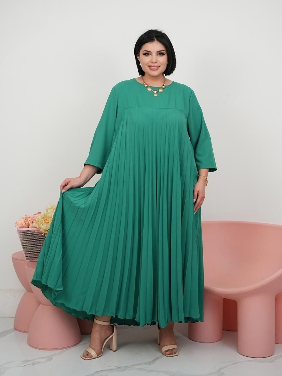 нарядные платья,платье для полных,женское плиссированное платье с,женское длинное плиссированное платье,платье плиссе