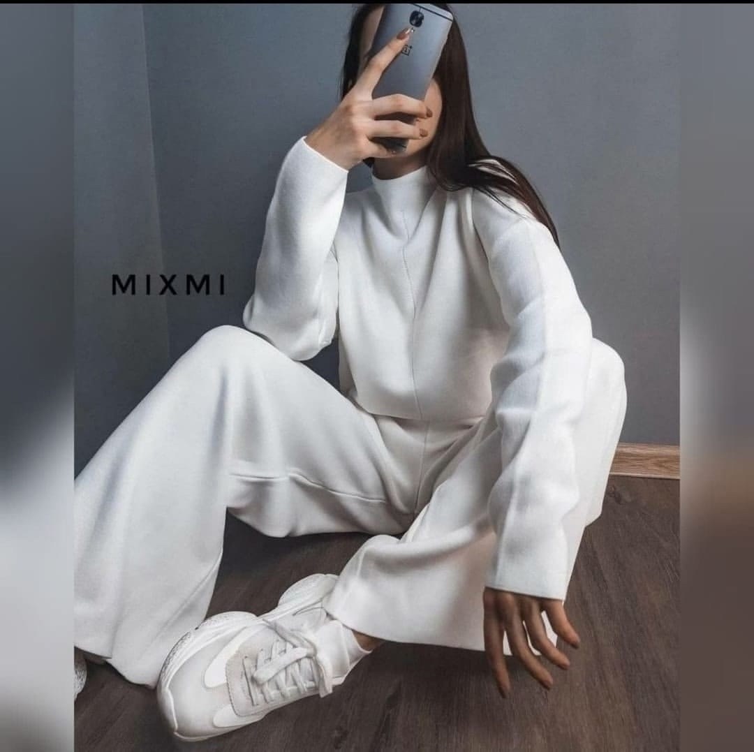 кашемировый костюм двойка,брючный костюм женский 2025,трикотажные костюмы,женский трикотажный костюм из двух предметов,костюм с брюками